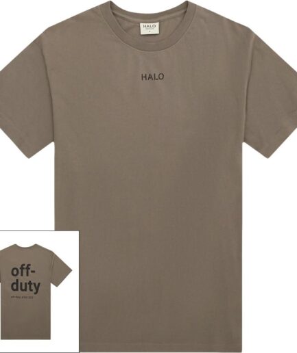 Halo Graphic Logo Tee Morel