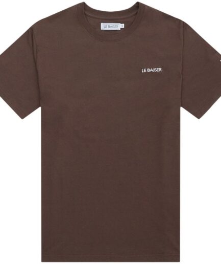 Le Baiser Bourg Tee Brown