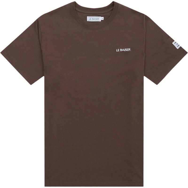 Le Baiser Bourg Tee Brown