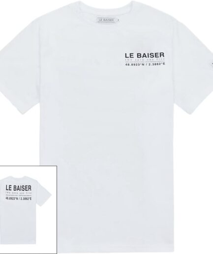 Le Baiser Michel Tshirt White