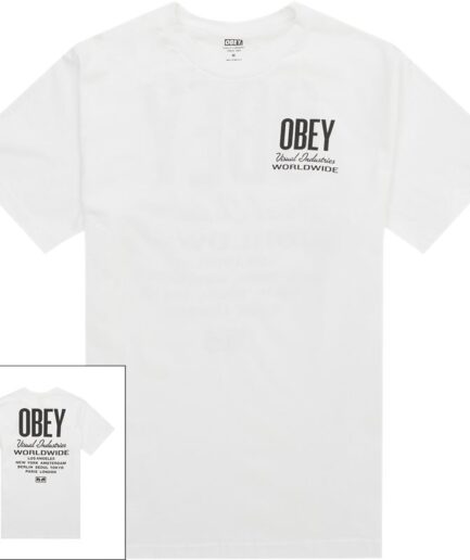 Obey Obey Visual Ind Worldwide Hvid