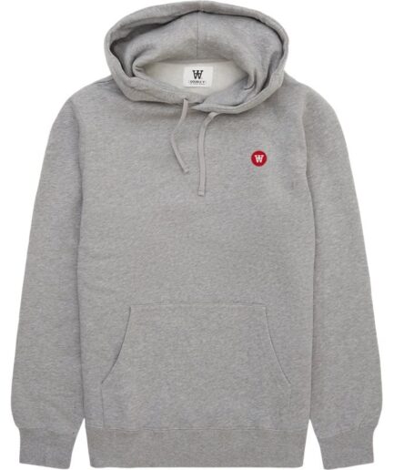 Wood Wood Ash Hoodie Grå