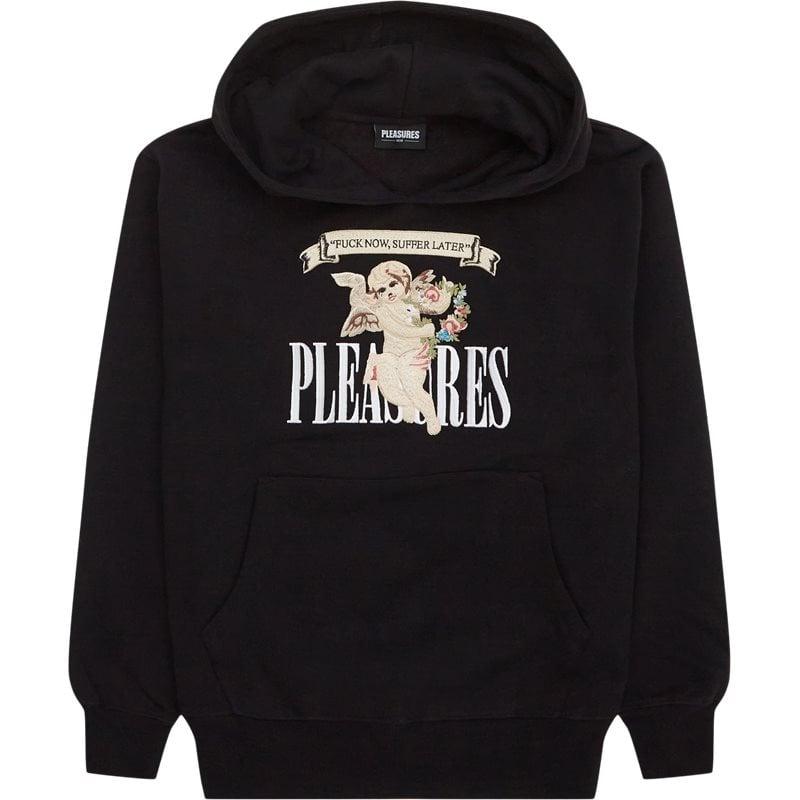 Pleasures Now Suffering Hoodie Black