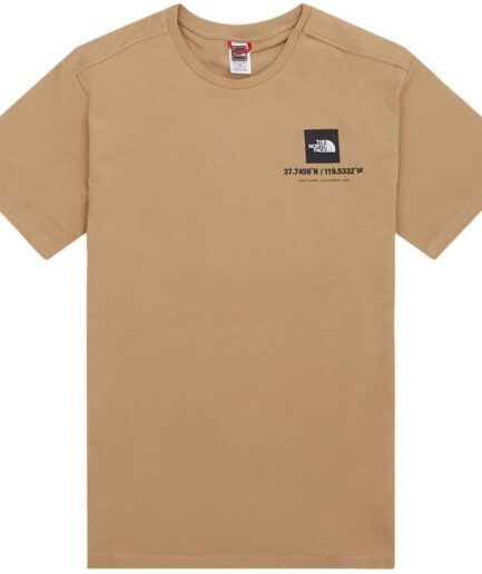 The North Face Coordinates Ss Tee Sand