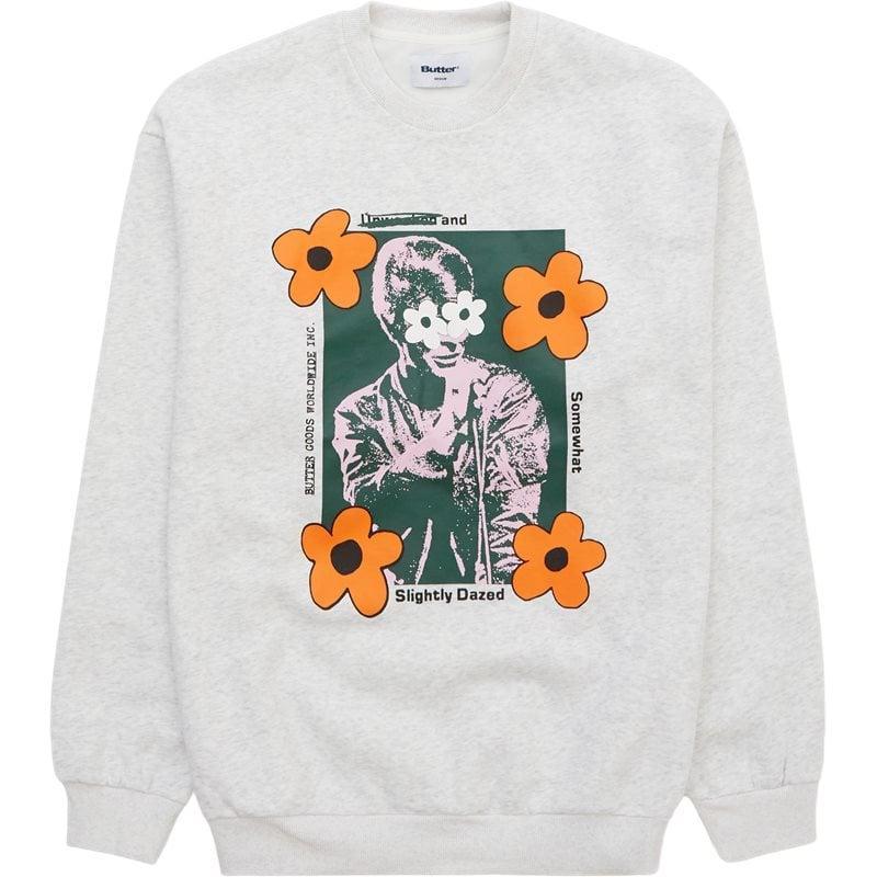 Butter Goods Dazed Crewneck Grå