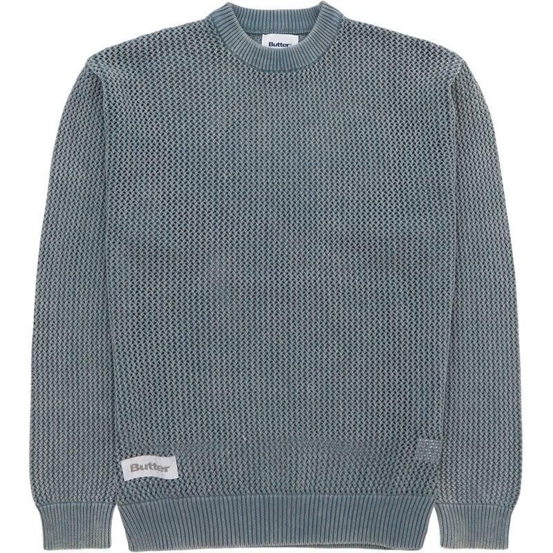 Butter Goods Washed Knit Blå