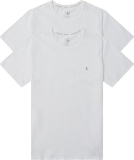 Calvin Klein pak Crew Neck Tshirt Hvid