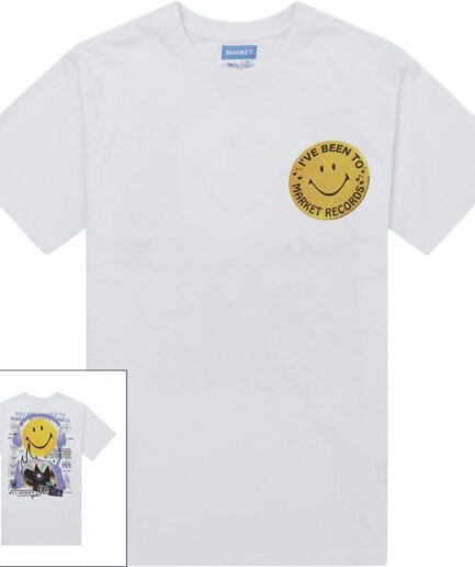 Chinatown Market Smiley Afterhours Tshirt White