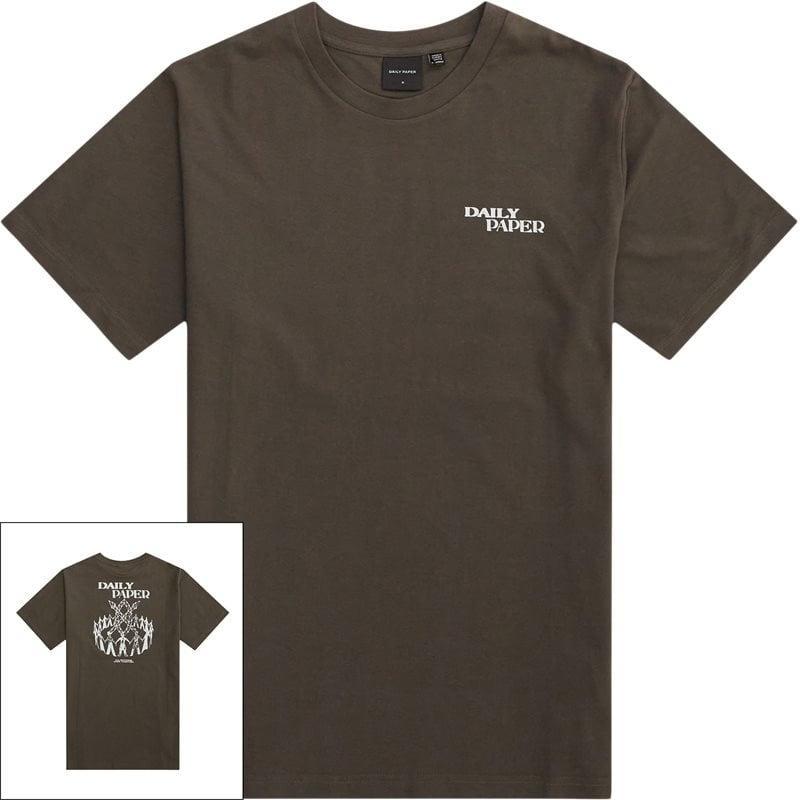 Daily Paper Hand In Hand Ss Tshirt Oliven