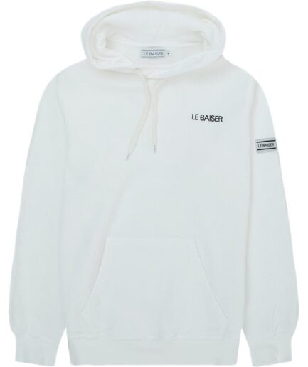 Le Baiser Hero Hoodie White