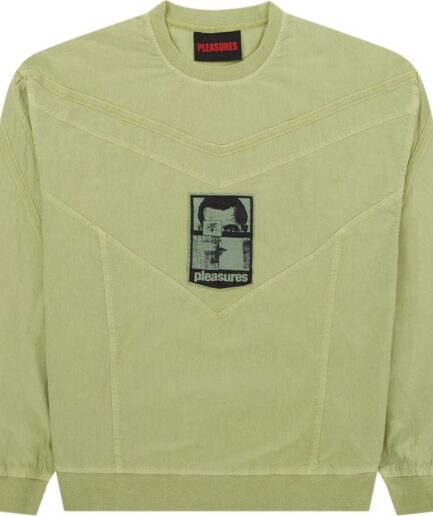 Pleasures Now Mentor Crewneck Green