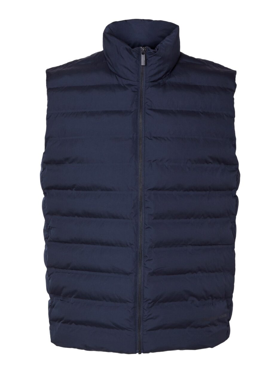 Selected Homme Barry Quilted VestLarge