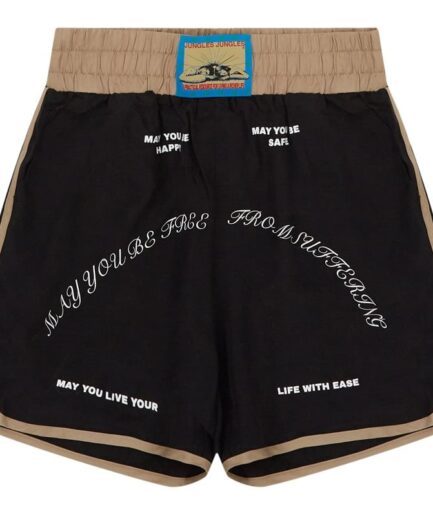 Jungles Jungles Pty Itd May You Be Safe Boxing Shorts Blackgold