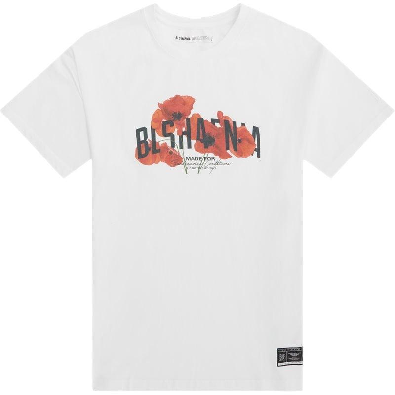 Bls Flower Tee Hvid