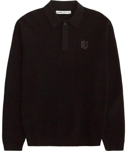 Bls William Knit Polo Sort