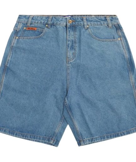 Butter Goods Baggy Denim Shorts Blå