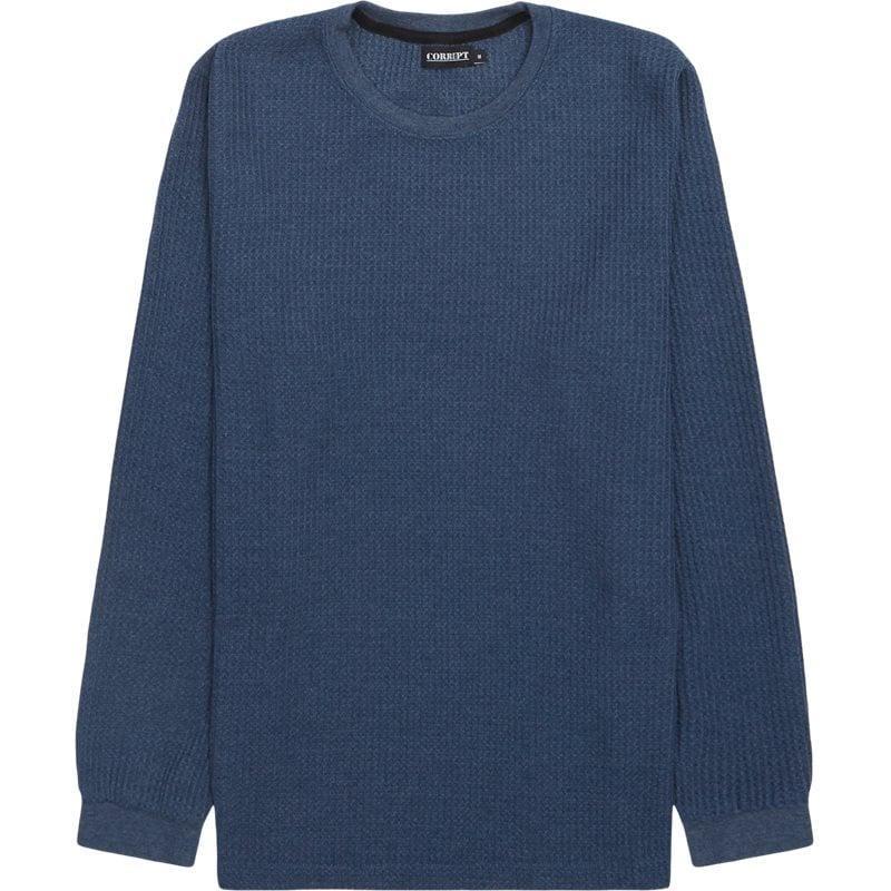 Corrupt Sullivan Læ Tshirt Denim Melange