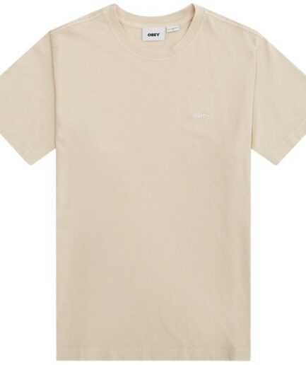 Obey Lowercase Tee Ss Sand