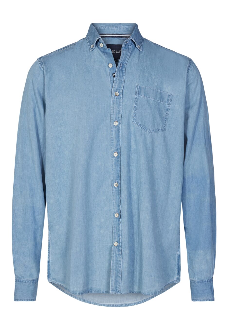 Signal Denim Skjorte Newman Soft BlueLarge