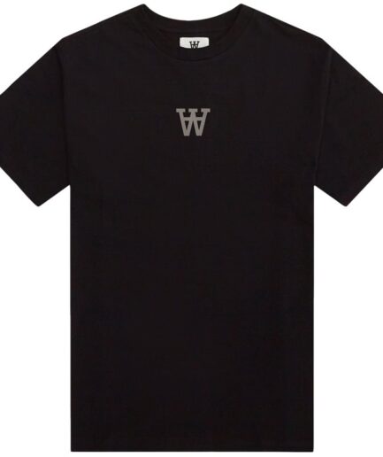 Wood Wood Asa Aa Tshirt Black