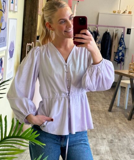 AView  Bluse  Luna Blouse  Lilac