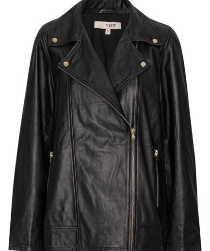 AView  Jakke  Kalee Leather Jacket  Black