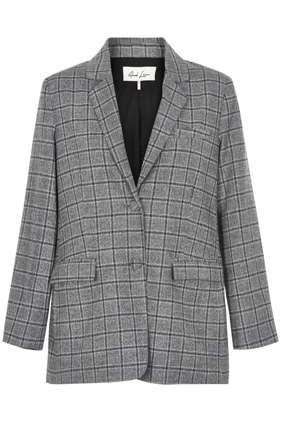 And Less Charloti Blazer Farve: SortHvid Størrelse:  Dame