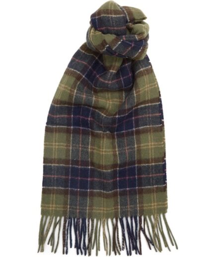 Barbour  TARTAN LAMBSWOOL SCARF USC Tørklæder