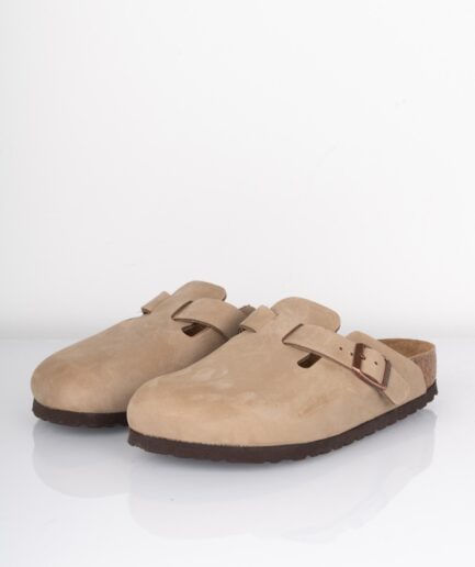 Birkenstock  Sandal  Boston Oiled Leather  Tobacco Brown