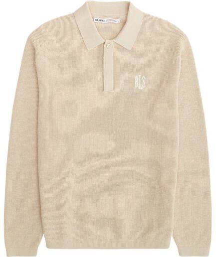 Bls William Knit Polo Sand