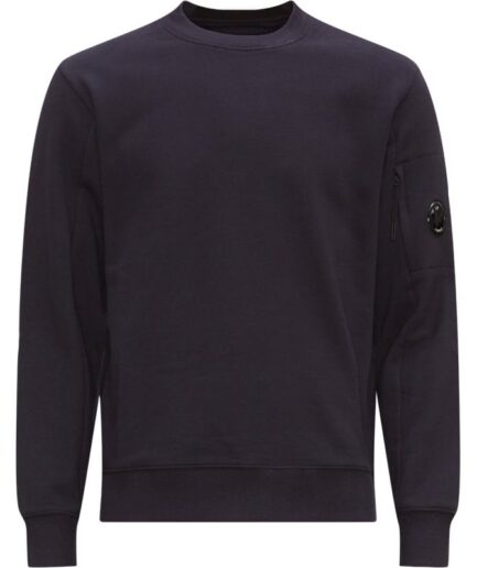 Cp Company  Diagonal Raised Fleece Crew Neck Sweatshirt