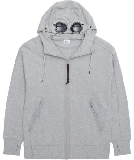 Cp Company  Diagonal Raised Fleece Hoodie