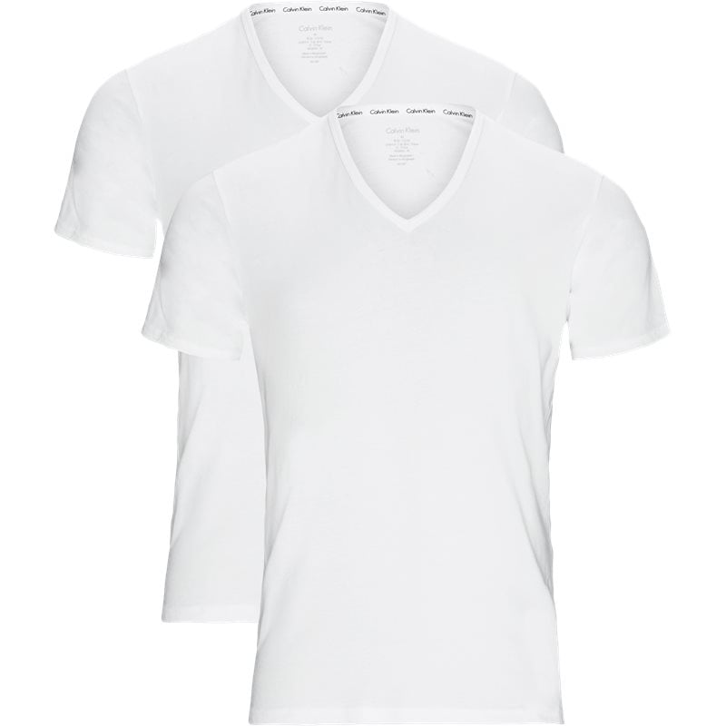 Calvin Klein pack Vneck Tshirts Hvidhvid