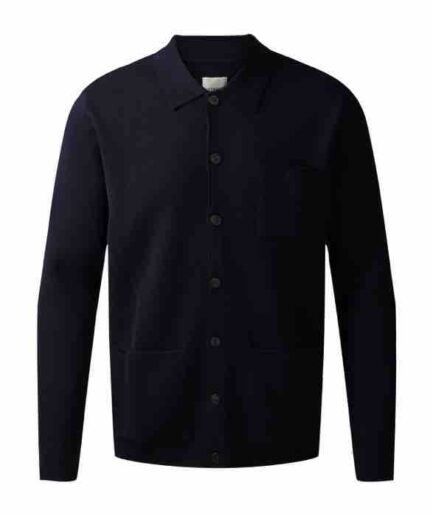 Clipper Manchester Cardigan Polo Collar Large