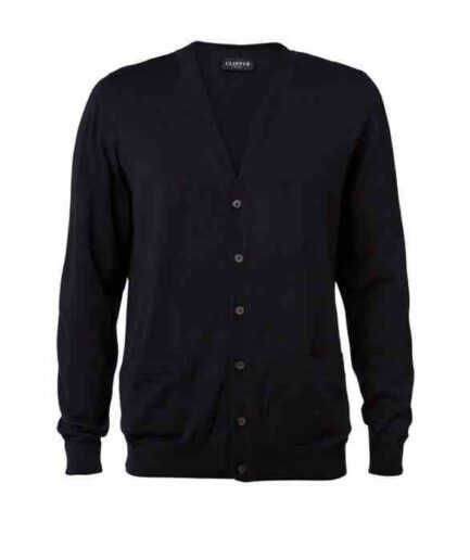 Clipper Milan Cardigan V Neck Buttons Small