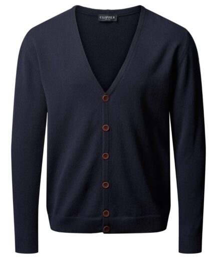 Clipper Wexford Cardigan V Neck Buttons