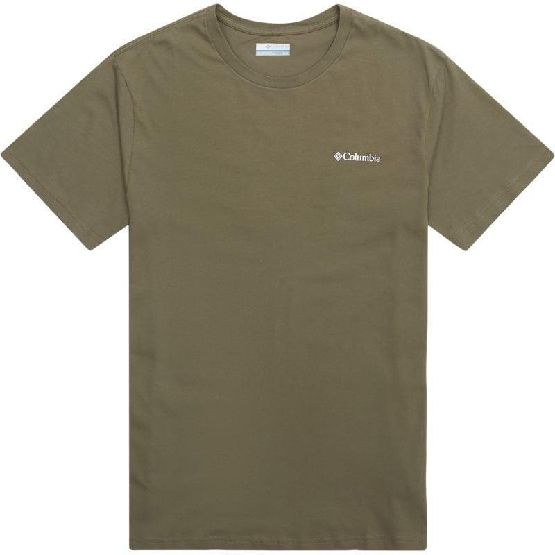 Columbia Barton Springs Ss Graphic Tee  Tshirts Stone Green