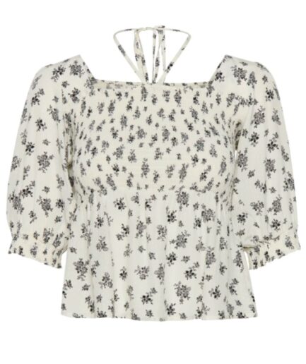 Gestuz  Bluse  SanvieGZ P Blouse  Egret Flower