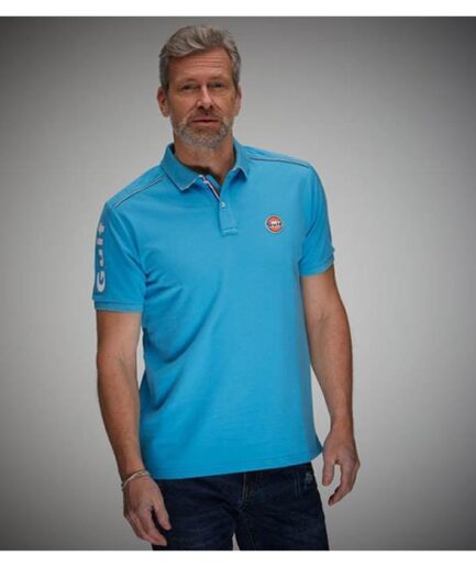 Gulf Racing Polo Diamond  Medium