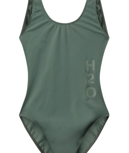 HO  Badedragt  Tornø Logo Swim Suit  Army