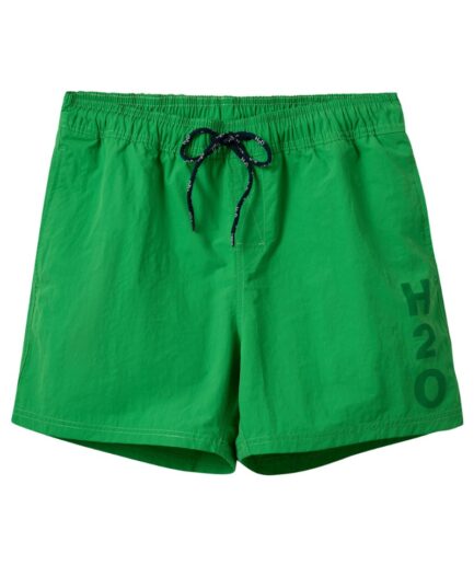 HO  Shorts  Leisure Logo Swim Shorts  Grass Green