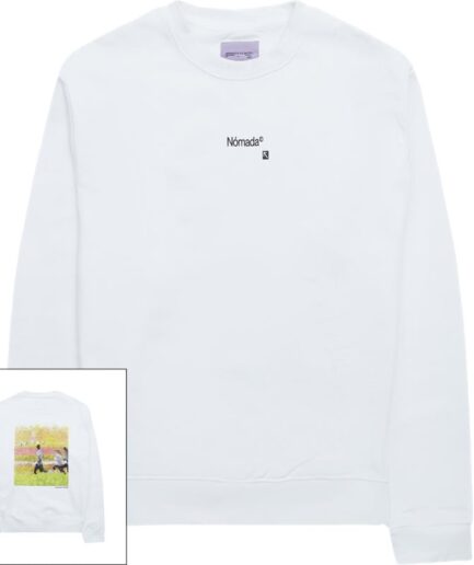 Hermanos Koumori Dido Crew Sweatshirt White