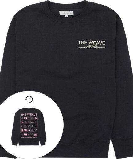 Hermanos Koumori The Weave Crewneck Navy