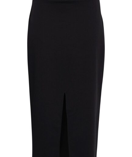 Ichi  Nederdel  IX Kate Long Skirt  Black