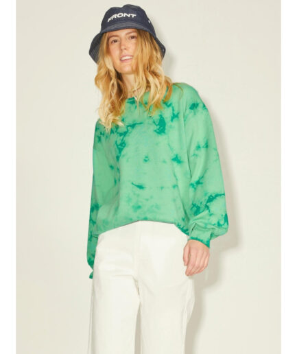 JJXX dame sweatshirt JXTAYLOR  Absinthe Green Tie Dye Jolly Green