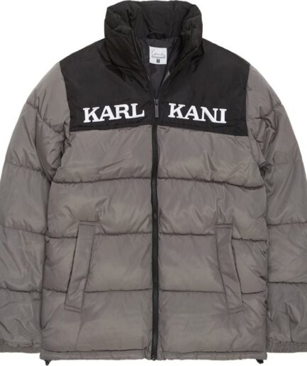 Karl Kani Retro Essential Puffer Jacket  Jakker Antrasite