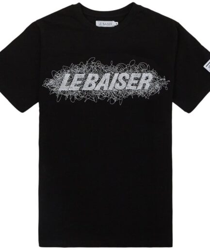 Le Baiser Belmondo Tshirt Black