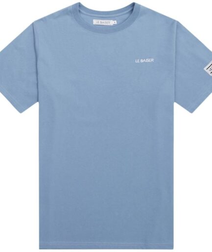 Le Baiser Bourg Tee Blue Stone