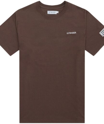 Le Baiser Bourg Tee Brown