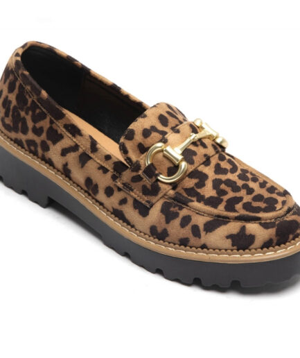 Lucia Dame loafers   Leopard